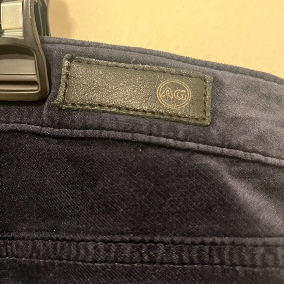 EUC AG Adriano Goldschmied Farrah Skinny High-Rise Skinny Velvet Jeans Size 31R - Picture 5 of 8